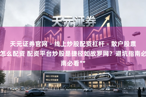 天元证券官网 - 线上炒股配资杠杆 - 散户股票杠杆怎么配资 配资平台炒股是捷径如故罗网？避坑指南必看**