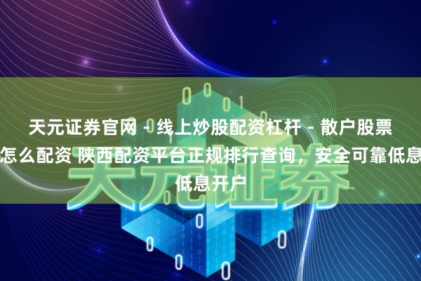 天元证券官网 - 线上炒股配资杠杆 - 散户股票杠杆怎么配资 陕西配资平台正规排行查询，安全可靠低息开户